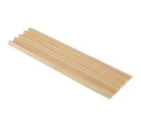 INVEES 5pcs Triangle Pine Wood Sticks Strips For Hobby Crafts DIY 10x12mm