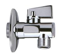Invena 1/2X3/8 Inch Water Isolating Ball Valve Chrome For Taps Plumbing