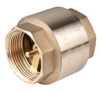 Invena 3/4 Inch Non-Return Check Valve Brass 12 Bar Female X Female