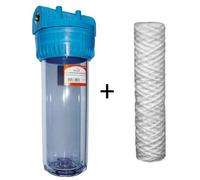 Invena 3/4 Inch Water Filter Whole House Purifier System Kit With Sediment Filter Included