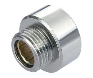 Invena 3/4X1/2 Inch Pipe Thread Reducer Connection Female X Male Fittings Chrome
