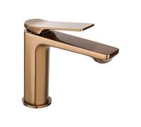 Invena Bathroom Sink Tap Brushed Copper Bronze Basin Mixer Neri Plus