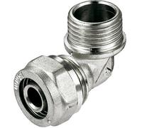Invena Pex-Al-Pex 16mm X 1/2" Male Bsp Compression Fittings Elbow Pipe Connector