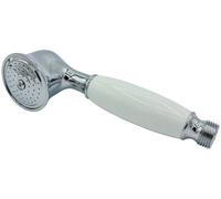 Invena Retro Nostalgia Vintage Bath Shower Head Massive Chrome Brass 1/2" Bsp Thread