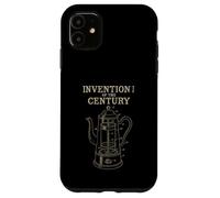 Invention of the Century Coffee Patent Drawing Case for iPhone 11