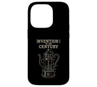 Invention of the Century Coffee Patent Drawing Case for iPhone 14 Pro