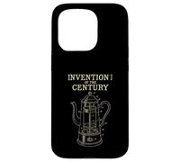 Invention of the Century Coffee Patent Drawing Case for iPhone 15 Pro