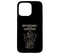 Invention of the Century Coffee Patent Drawing Case for iPhone 15 Pro Max