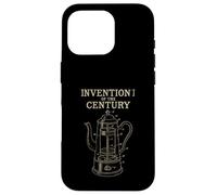 Invention of the Century Coffee Patent Drawing Case for iPhone 16 Pro