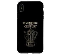 Invention of the Century Coffee Patent Drawing Case for iPhone XS Max