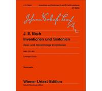 Inventions and Sinfonias BWV 772: 801 by Johann Sebastian BachUlri (PB 2007)