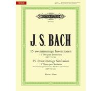 Inventions and Sinfonias BWV 772-801 for Piano