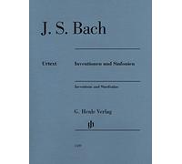 Inventions and Sinfonias - Revised Urtext Edition - piano solo - sheet music - (HN 1589)