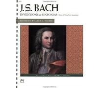 Inventions and Sinfonias.SPIRAL BOUND: Two- and Three-Part Inventions (Alfred Masterwork Edition)
