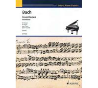 Inventions, Bwv 772-786: Piano by Johann Sebasti Bach (English) Paperback Book