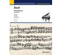 Inventions, Bwv 772-786: Piano by Johann Sebasti Bach (English) Paperback Book