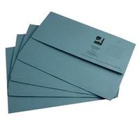 Inventive-Action Q CONNECT - KF23011 - DOCUMENT WALLETSBLUE Pack of 50