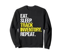 Inventory Control Supervisor Eat Sleep Routine Sweatshirt