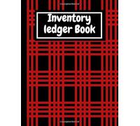 Inventory Ledger Book: Simple Inventory Tracker Log Book Perfect for Small Business or Personal Use, Enough for 2 Full Years