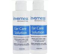 Inverness Ear Care Solution 4 Fl Oz - Gentle Piercing Aftercare Cleanser Spray For Ear Piercings - 2 Bottles