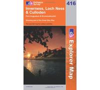 Inverness, Loch Ness and Culloden: Sheet 416 (OS Explorer Map)