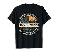 Inverness Scotland Colorado Nature Lovers Adventure Design T-Shirt