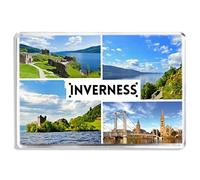 Inverness - Scotland - Souvenir Fridge Magnet - Keepsake Gift