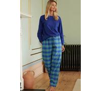 'Inverness' Tartan Brushed Cotton Pyjama Trousers British Boxers Multi XL