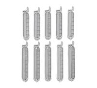 Invero 10 Pack of Reusable Food Bag Clips Ideal for Sealing Bags in Fridge, Freezer or Cupboards for Snacks, Treats, Frozen Foods and more - Keeps Food Fresh