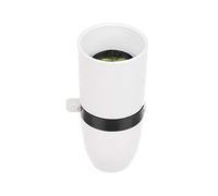 Invero Bayonet Cap Ceiling Switched Lamp Holder T2 Cord Grip for use with Light Bulb BC B22 Socket - White