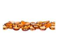 Invero Decorative Glass Pebbles Nuggets Stones Beads Gems 400g - Ideal for Floating Candle Displays, Fish Tanks, Wedding Displays and more - Pink