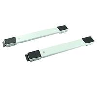 Invero Universal Appliance Rollers with Foot Brake Ideal for All Washing Machines, Tumble Dryers and Dishwashers