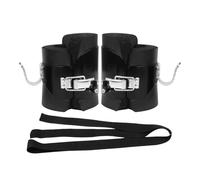 Inversion Boots - Ergonomic Core Gym Equipment, Inverted Recline | For Women Men Teens Adults Indoor Traveling Fitness Hanging Hooks Ankle Spinal Strength Tool