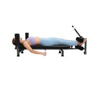 Inversion Table Back Stretch Decompression Bench Heavy Duty Steel 330Lbs Capacity for Home Gym Spinal Decompression Lumbar Pain Relief 57-73in