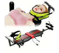 Inversion Table For Back Stretching, Spinal Decompression Traction Bench,Adjustable Height From 140 To 185 Cm,glute Bench,Helps Ease Tension From Sedentary Work
