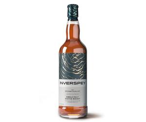 Inverspey Speyside Single Malt Scotch Whisky | 1 Litre | 40% ABV | Speyside Glenlivet | Bourbon Cask Matured | Honey & Vanilla | Smooth Sipping Whisky | Craft Scotch