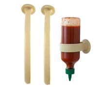 Inverted Bottle Stand, Compact Storage Holder, Flexible Silicone Organizer with Stable Grip, Multi-Purpose Drying Rack for Bathroom Kitchen Counter, Water Beer Wine Alcohol Cup Bag Lotion