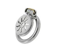 Inverted Chastity Cage Chastity Lock Stainless Steel for Men BDSM Penis Cage Male Metal Beginner Device Penis Ring Prevent Erection Couple Sex Toys