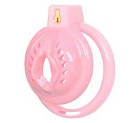 Inverted Chastity Cage Device SM Sex Toys Mini Soft Rubber Flat Sissy Chastity Dildo Lock Male Penis Ring to Prevent Erection Bondage for Men