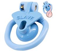 Inverted Chastity Cage SM Sex Toys Flat Chastity Cage Male Cage Chastity Device to Prevent Erection Bondage for Men