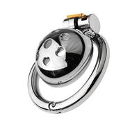 Inverted Chastity Lock Device Sissy Sex Toys Heart Design Beginner Cage Invisible Male Abstinence Rooster Cock Cage for Penis Training Bondage to Prevent Erection for Men