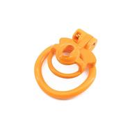 Inverted Lightweight Chastity Lock Device Sissy Sex Toys Flat Cage Invisible Male Abstinence Rooster Cock Cage for Penis Rings Training Exercise Bondage to Prevent Erection for Men Play