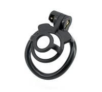 Inverted Lightweight Chastity Lock Device Sissy Sex Toys Flat Cage Invisible Male Abstinence Rooster Cock Cage for Penis Rings Training Exercise Bondage to Prevent Erection for Men Play