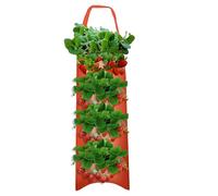 Inverted Tomato Herb Pots - Durable Breathable Fabric Hanging Plant Bag Strawberry Pot | Vertical Vegetable Garden Balcony Planter, Inverted Outdoor Greenhouse Grow Container