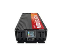 Inverter 5000W 4000W 3000W Double Socket LCD Display DC 12V 24V to AC 220V 110V Voltage Converter Power Supply(Peak Power 5000w,48V-110V(60HZ))