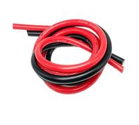 Inverter Connection Cable Set - 8/6/4/2 AWG Stranded Copper Core with Tin-Plated Terminals for Optimal Signal Integrity(Black,78.7IN 8AWGx8.3square)