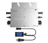 (Inverter + LCD meter, 120VAC) 600W Waterproof Grid Tie Inverter DC22-50V to AC110/220V Pure Sine Wave