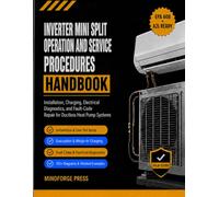 INVERTER MINI SPLIT OPERATION AND SERVICE PROCEDURES HANDBOOK: Installation, Charging, Electrical Diagnostics, and Fault-Code Repair for Ductless Heat Pump Systems
