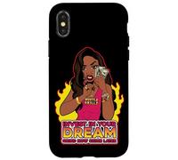 Invest in your dream grind now shime later Melanin Queen Case for iPhone X/XS