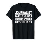 Investigative Journalism Media News Reporting - Journalist T-Shirt
